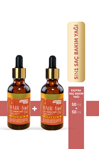 Softto Plus 2'li 5ın1 Saç Bakım Yağı Saçparlatıcı