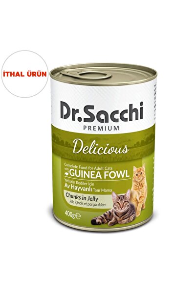 Dr. Sacchi Dr.sacchi Av Hayvanlı Yetişkin Kedi Konservesi 400 gr