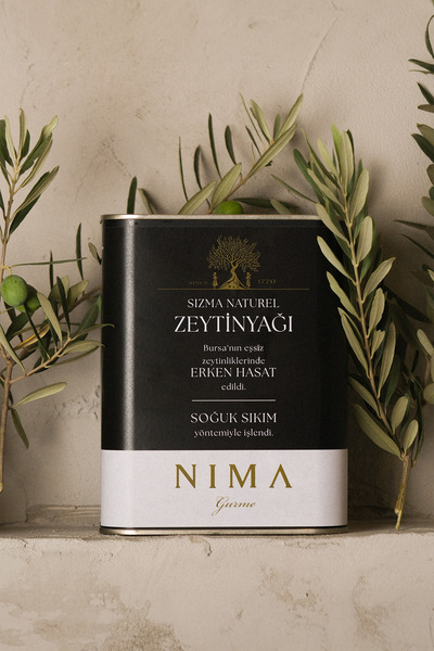 Nima Gurme Sızma Naturel Bursa Zeytinyağı 2 Lt