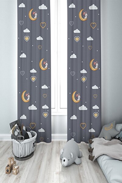 Talia Home Дитяча кімната Дитяча кімната Сон 2 крила Фон Завіса Tla-070