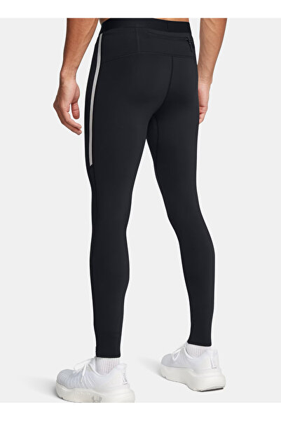 Under Armour Siyah Erkek Lastikli Bel Dar Kalıp Tayt 1386678-001 UA LAUNCH ELITE CW TIGH