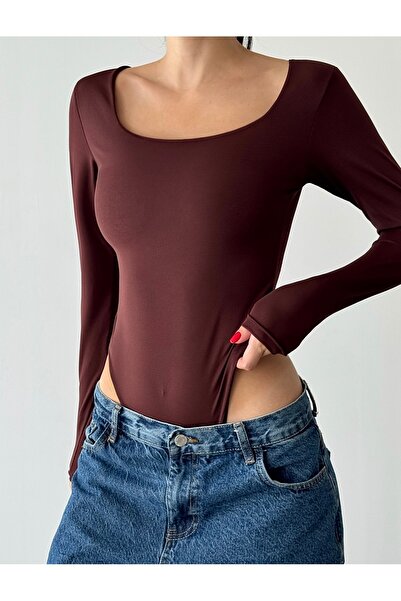 Friday Mood Women's Square Neck Bodysuit