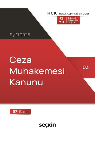 Seçkin Yayınları Ceza Muhakemesi Kanunu (CEP KİTABI) Seçkin Yayıncılık-2025
