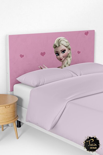 Talia Home Elsa Desenli Yatak Baza Başlık Kılıfı TLABK-069
