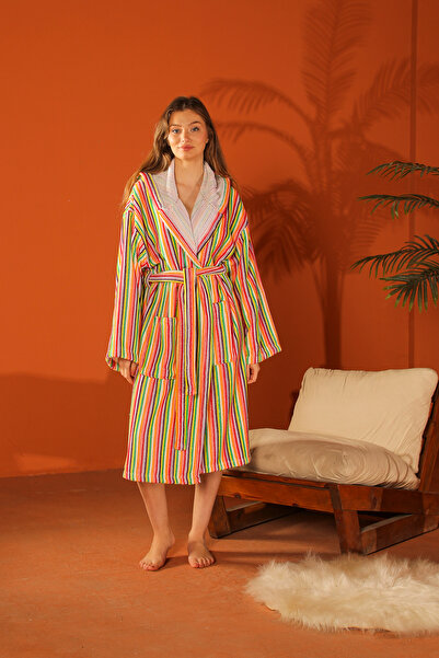 NiBU Sienna %100 Pamuk Bornoz