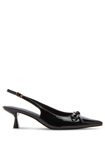 Steve Madden Womens Vogue Black Patent Heels