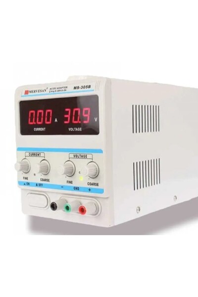 Genel Markalar ADAPTÖR LABORATUVAR TİPİ AYARLI 0-30 VOLT 5 AMPER 150 WATT  ME...