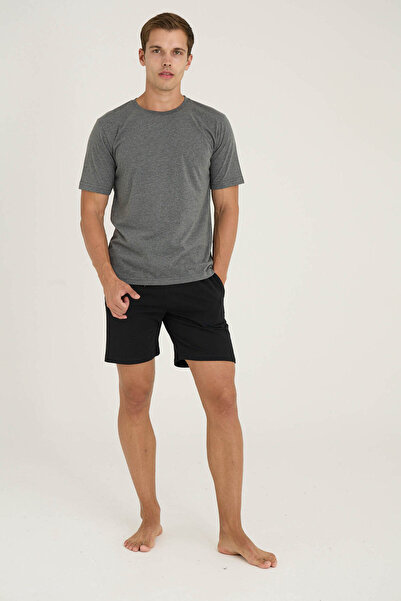 KLY Чоловічий комплект з сорочкою з коміром та шортами, стильний дизайн 2003