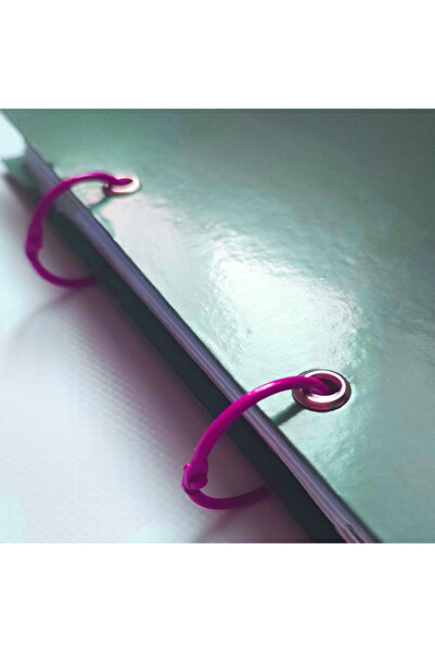 Gesso Notebook Metal Dosya Halkası Koyu Pembe 2 adet (30mm çap)