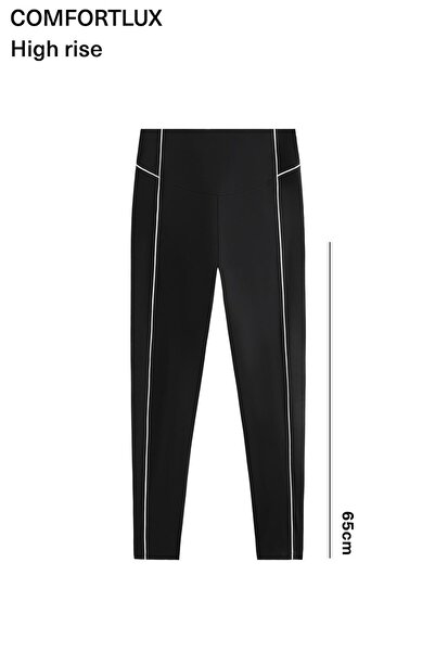 Oysho Comfortlux biye detaylı yüksek belli bilek hizasında tayt 65 cm