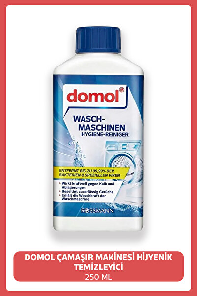 Top Cleaner Domol Çamaşır Makinesi Hijyenik Temizleyici 250 Ml
