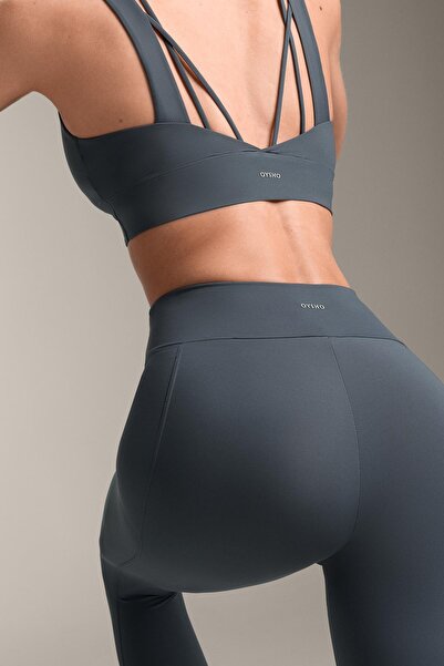 Oysho Light touch high rise 65cm ankle-length leggings with pockets