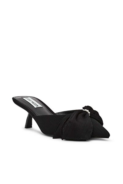 Steve Madden Womens Missy Black Heels