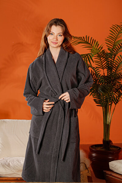 NiBU %100 Pamuk Unisex Bornoz