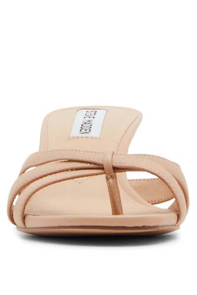 Steve Madden Womens Cary Tan Heels