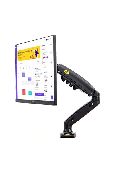 DailyTech حامل شاشة North Bayou Nb F80 بذراع واحد مع ممتص للصدمات