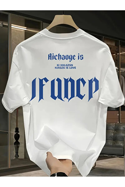 ACTIVE MODA -ΤΥΠΟΥΜΕΝΟ HICHAOGE ΕΙΝΑΙ ΒΑΜΒΑΚΙ ΜΕ ΚΟΝΤΟ ΜΑΝΙΚΙ ΑΝΔΡΙΚΟ ΜΠΟΥΜΕΛΟ ΜΕΓΑΛΟ ΜΕΓΕΘΟΣ OVERSIZED