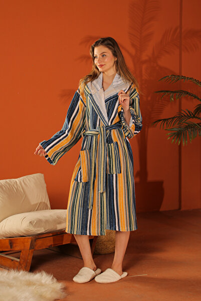 NiBU Astra %100 Pamuk Bornoz