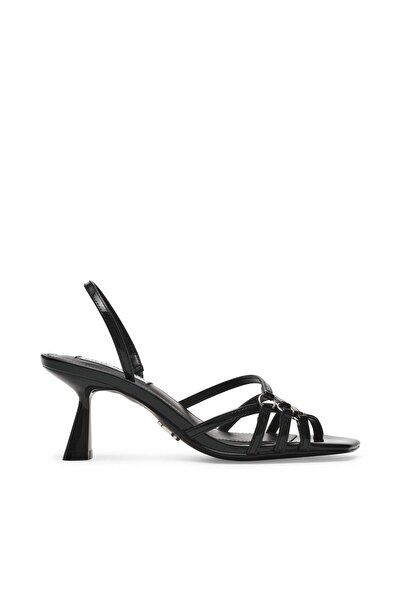 Steve Madden Womens Upclose Black Patent Heels