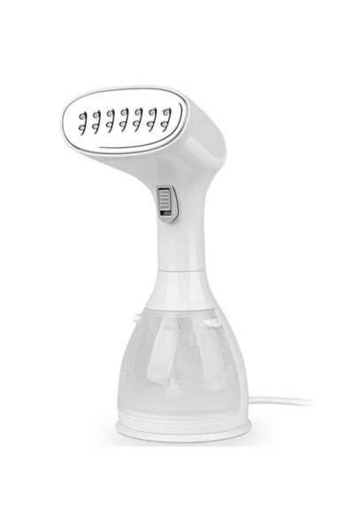 Denx Handheld Steam Iron Suitable For All Types Of Clothes With A Power Of 1500 Watts - White Color