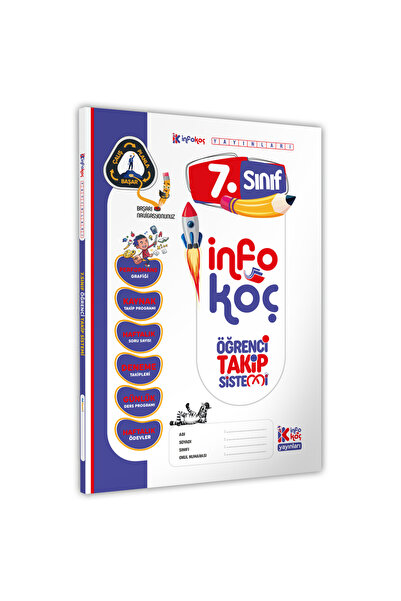 Topaç Yayınları 2026 7.sınıf Infokoç Yayınları Öğrenci Takip Sistemi (40 HAFT...