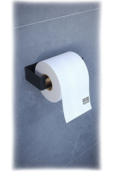 alfams by fmsa حامل ورق التواليت المعدني الحديث اللاصق - حامل ورق التواليت، ح...