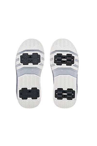 ROCKY SPORT Çocuk Patenli Işıklı Tekerlekli Spor Ayakkabı & Rahat Pembe Kaykay Ayakkabı 4 Teker