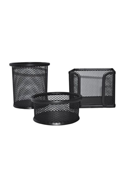 Stilo MASA SETİ METAL FİLE SİYAH 3 LÜ SET