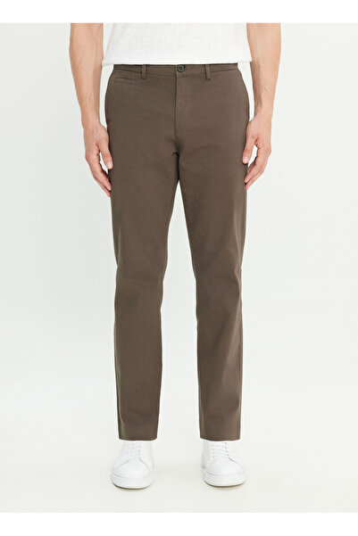 ALTINYILDIZ CLASSICS Altınyıldız Classics Normal Bel Comfort Fit Хакі Чоловічі штани ACE012510182_ШТАНИ БОКОВА КИШЕНЯ