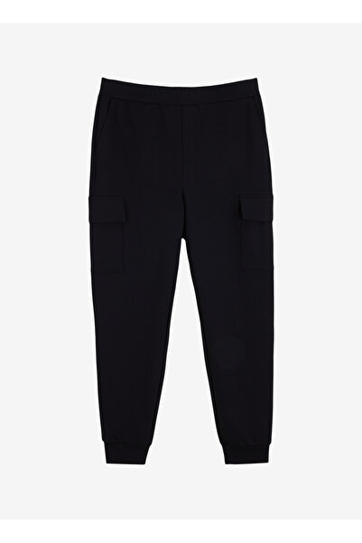 Mustang Normal Siyah Erkek Eşofman Altı M4WM-EA-1851