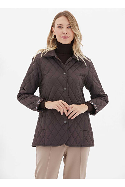 Selen Kahve Kadın Mont 24KSL6111