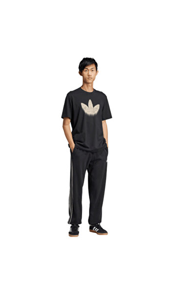 adidas Černé pánské tričko Skeleton Trefoil