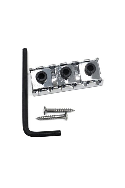 Choice صامولة قفل معدنية فضية مقاس 42 مم من Miwayer مقاس 42 مم لنظام تريمولو Floyd Rose، مثبت وتر الجيتار الكهربائي