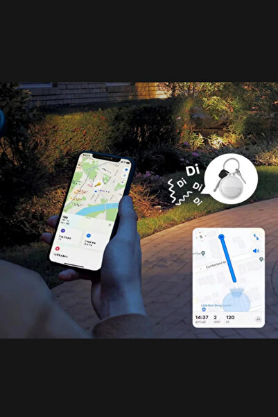 CROW'S TECH Akıllı Takip Cihazı Gps Ios Uyumlu Taşınabilir Takip Cihazı Bul Uygulama