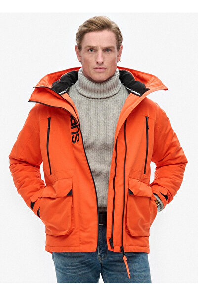 SUPERDRY Turuncu Erkek Mont M5011922AWZT_HOOD ULTIMATE EMB WIND