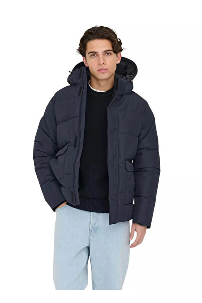 Only & Sons Onscarl Quılted Lacivert Erkek Mont 22025825