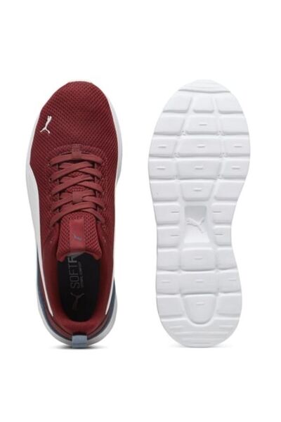 Puma Anzarun Lite-Intense Red-PUMA White-Feather Gray