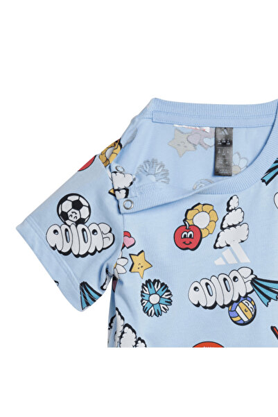 adidas Bebek İkili Takım I FUN AOP SET JD0062