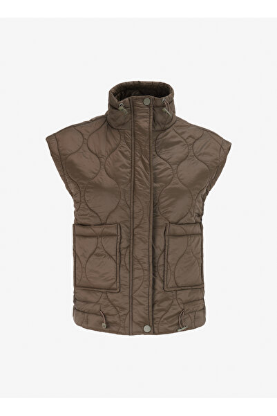 Mustang Haki Kadın Yelek M4WL-YLK-1090