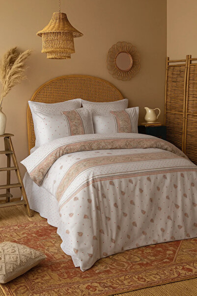 BED LİNE Set cuvertură de pilota Senses Alessi Terakota Single