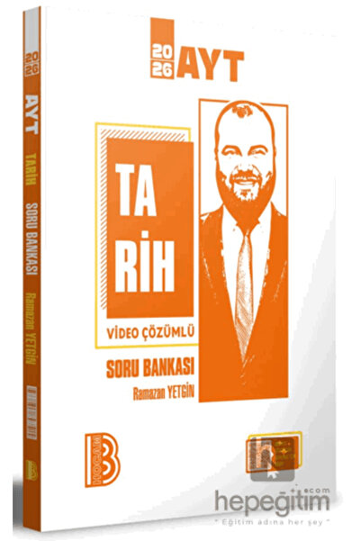 Benim Hocam Yayınları 2026 AYT Tarih Video Çözümlü Soru Bankası