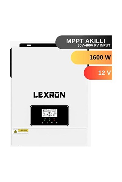 Lexron 1.6KW MPPT 12V TAM SİNÜS AKILLI İNVERTER 40-450V PV YÜKSEK VOLTAJ