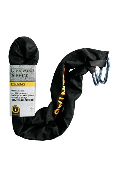 Zintaş Airx Motosiklet Kesilmez Zincir 10mm150cm Kilitsiz