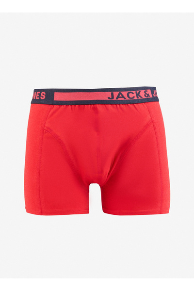 Jack & Jones Kırmızı Erkek Boxer 12276150_JACDENVER TRUNK TRY