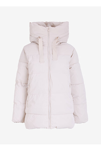 ONLY Onlece Puffer Coat - Stone Women's Coat, Cs Otw