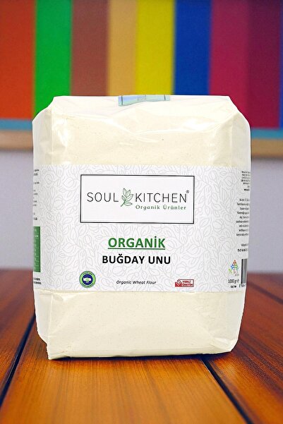 Soul Kitchen Organik Ürünler Organik Sertifikalı Buğday Unu Katkısız Analizli...