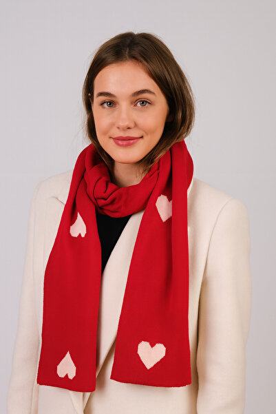 Sebir Moda Special Day Themed Heart Scarf