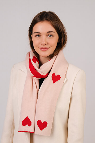 Sebir Moda Special Day Themed Heart Scarf