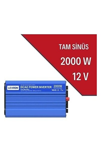 Lexron 2000W-12V Tam Sınüs Inverter