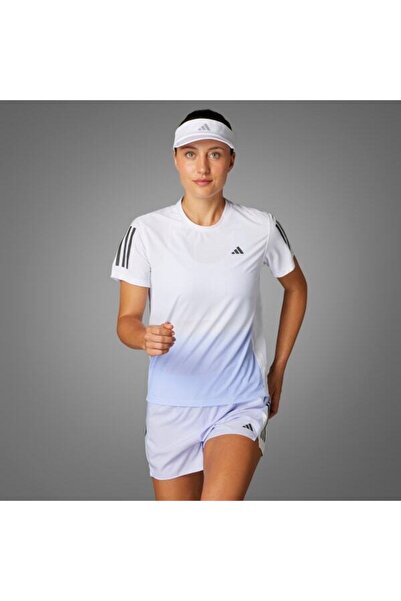 adidas Γυναικείο μπλουζάκι προπόνησης Own The Run Climacool Colorblock (JC9889)